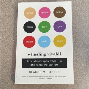 Whistling Vivaldi Book by Claude M. Steele